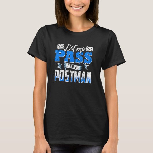 Postbode Postbeambte _2 T-shirt (Voorkant)