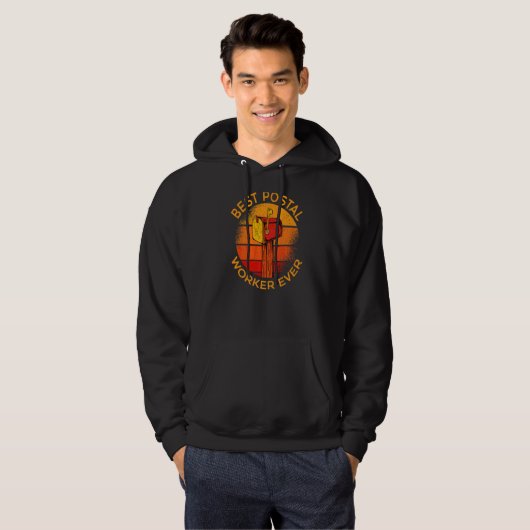 Postbode Postbode Postbode Postbode Hoodie (Voorkant volledig)