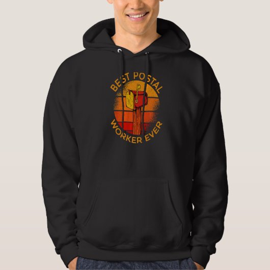 Postbode Postbode Postbode Postbode Hoodie (Voorkant)