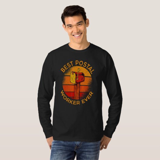 Postbode Postbode Postbode Postbode T-shirt (Voorkant volledig)