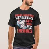 Postbode postbode postbode t-shirt (Voorkant)
