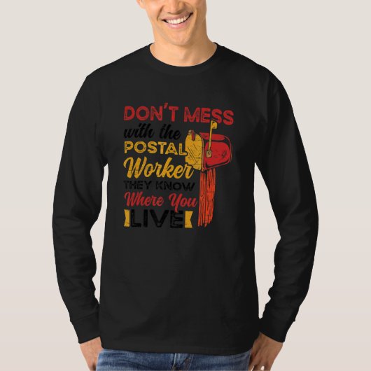 Postbode Postbode Postbode T-shirt (Voorkant)