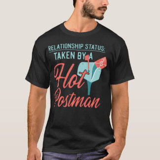 Postbode Vriendin Echtgenote Relatie T-shirt