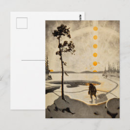 Postboden van de Wildernis | Arthur Heming | Briefkaart