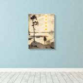 Postboden van de Wildernis | Arthur Heming | Canvas Afdruk (Insitu (Houten vloer))