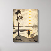 Postboden van de Wildernis | Arthur Heming | Canvas Afdruk (Voorkant)