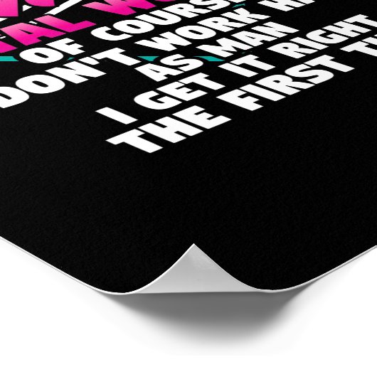 Postbodes Vrouw postbodes Poster (Hoek)