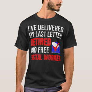 Postboer Retiremen Postman Retiremen T-shirt