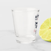 Postboer Retirement Mailman Funny Shot Glas (Links)