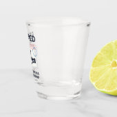 Postboer Retirement Mailman Funny Shot Glas (Rechts)