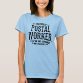 Postboer Retirement Mailman Funny T-shirt (Voorkant)