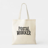 Postboer Retirement Mailman Funny Tote Bag (Achterkant)