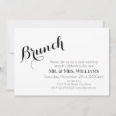 Postbruiloft brunch (Voorkant)