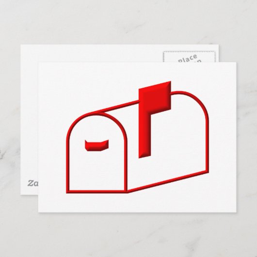 Postbus Briefkaart (Voorkant / Achterkant)