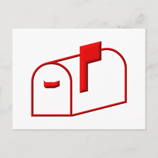 Postbus Briefkaart (Voorkant)