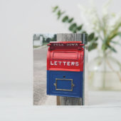  postbus briefkaart (Staand voorkant)