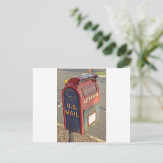  postbus briefkaart (Staand voorkant)