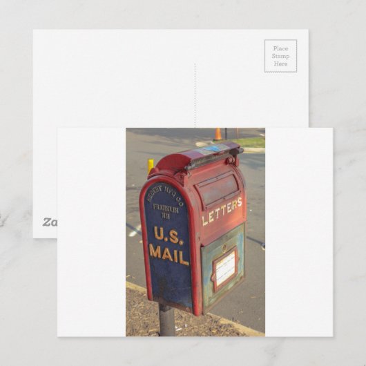  postbus briefkaart (Voorkant / Achterkant)