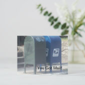 Postbus Briefkaart (Staand voorkant)