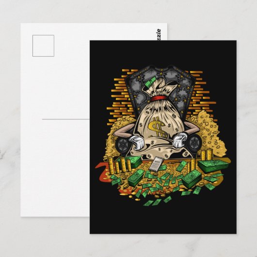 Postbus Briefkaart (Voorkant / Achterkant)