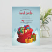 Postbus Cadeaus Gift Exchange Party Kaart (Staand voorkant)