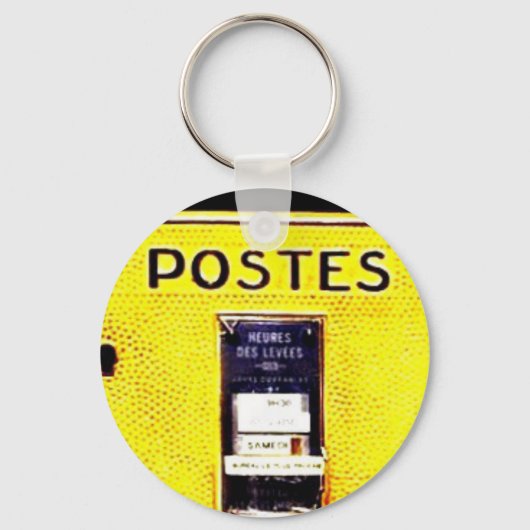 Postbus franco sleutelhanger (Voorkant)