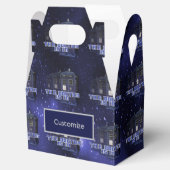 Postbus Gable Favor Box Bedankdoosjes (Geopend)