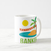 Postbus in ruste koffiemok (Voorkant rechts)