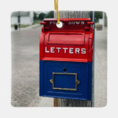 postbus keramisch ornament (Voorkant)