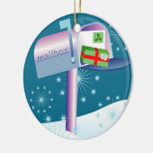 Postbus Keramisch Ornament (Links)