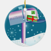 Postbus Keramisch Ornament (Achterkant)