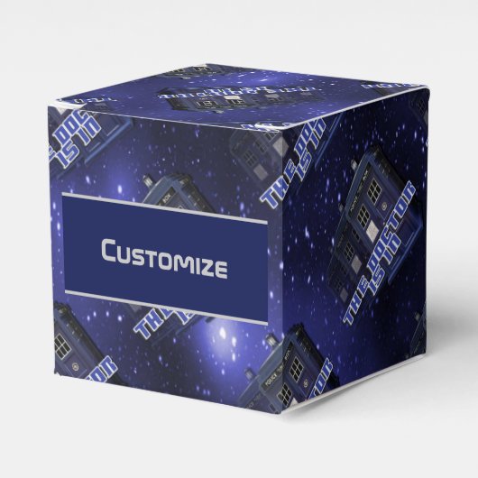 Postbus kubusbeugel bedankdoosjes (Voorkant Zijde)