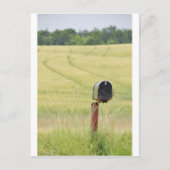 Postbus land briefkaart (Voorkant)