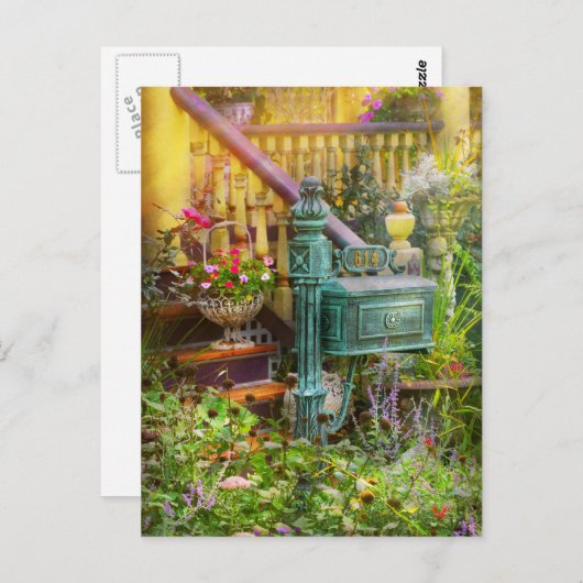 Postbus - Landpostvak Briefkaart (Voorkant / Achterkant)