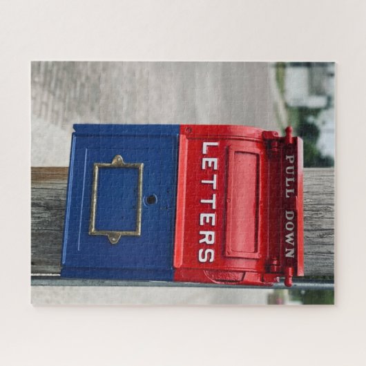  postbus legpuzzel (Horizontaal)