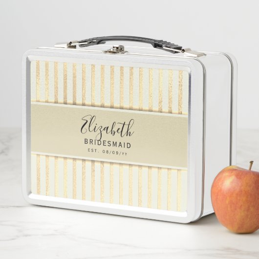 Postbus met gepersonaliseerd bridesmaid - bruiloft (In situ)