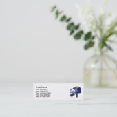 Postbus Mini Visitekaartje (Staand voorkant)