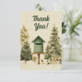 Postbus Postbus Dank u kaart (Staand voorkant)