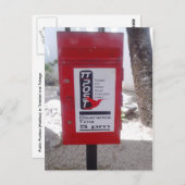 Postbus (Postbus) in Trinidad en Tobago Briefkaart (Voorkant / Achterkant)