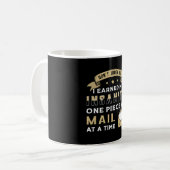 Postbus Postman Post Post Job Delivery Gift Koffiemok (Voorkant links)