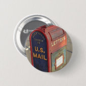 postbus ronde button 5,7 cm (Voorkant /achterkant)