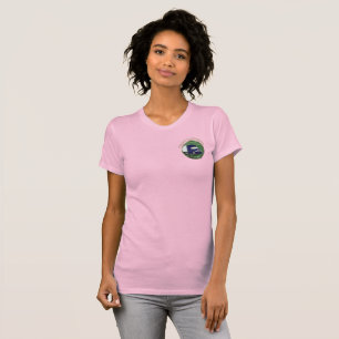 Postbus-roze van de consultinggroep van de contrac t-shirt