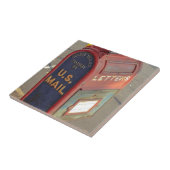  postbus tegeltje (Zijkant)