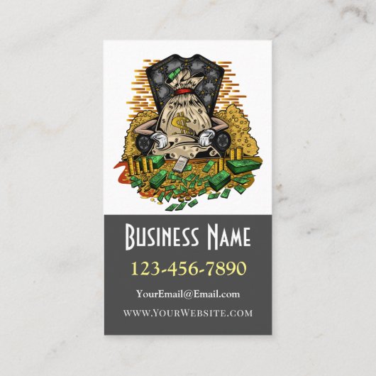 Postbus Visitekaartje (Achterkant)