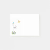 Postbus waterverf met vogels post-it® notes (Voorkant)