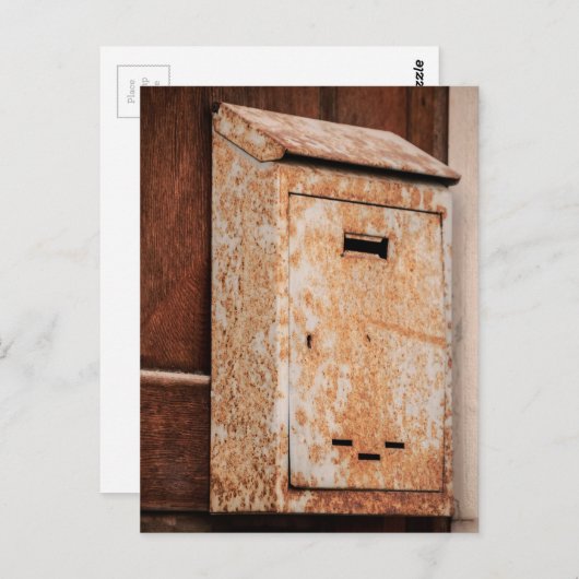 Postbusroestering buiten briefkaart (Voorkant / Achterkant)