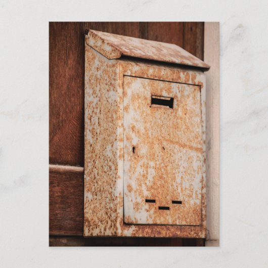 Postbusroestering buiten briefkaart (Voorkant)