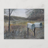 postbussen briefkaart (Voorkant)