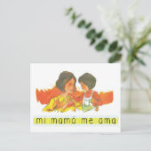 Postbussen: Mi mama me ama. Briefkaart (Staand voorkant)