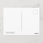 Postcarbide met Beren die thee drinken Briefkaart (Achterkant)